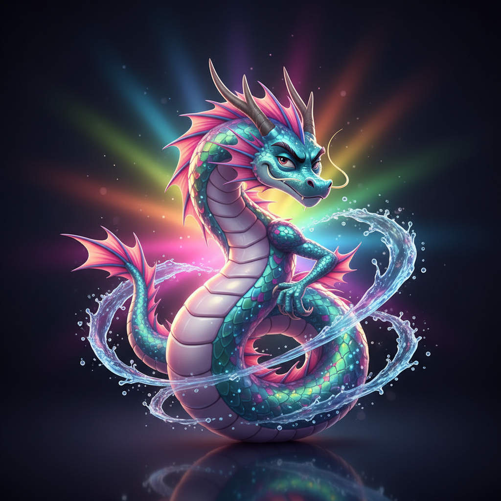 Gay Garados the fabulous sea serpent